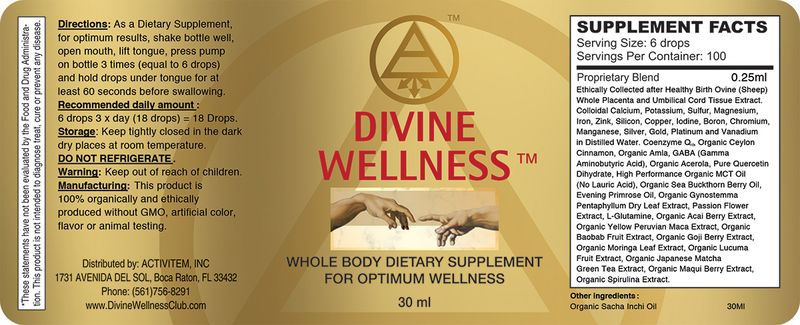 DIVINE WELLNESS™ Drops